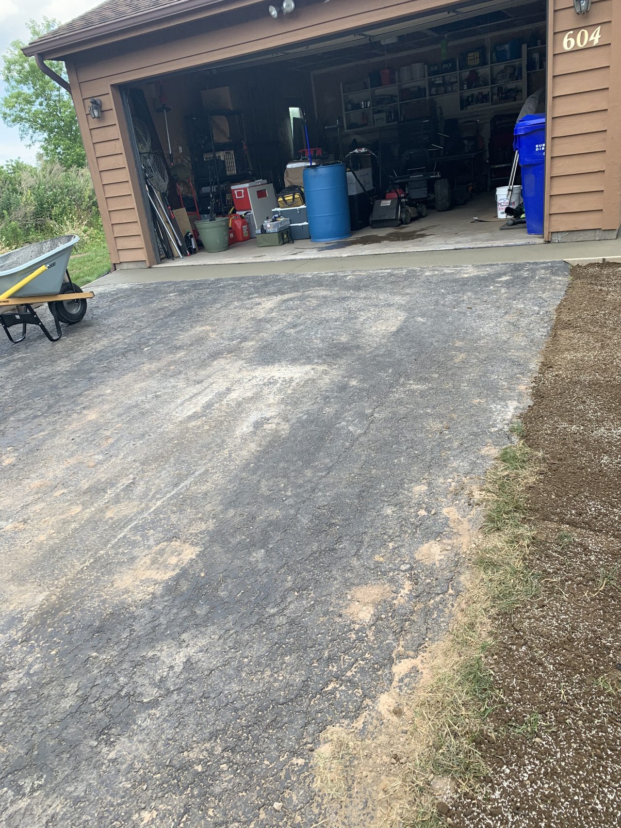 BRANDON Concrete Driveway Apron Pour 01