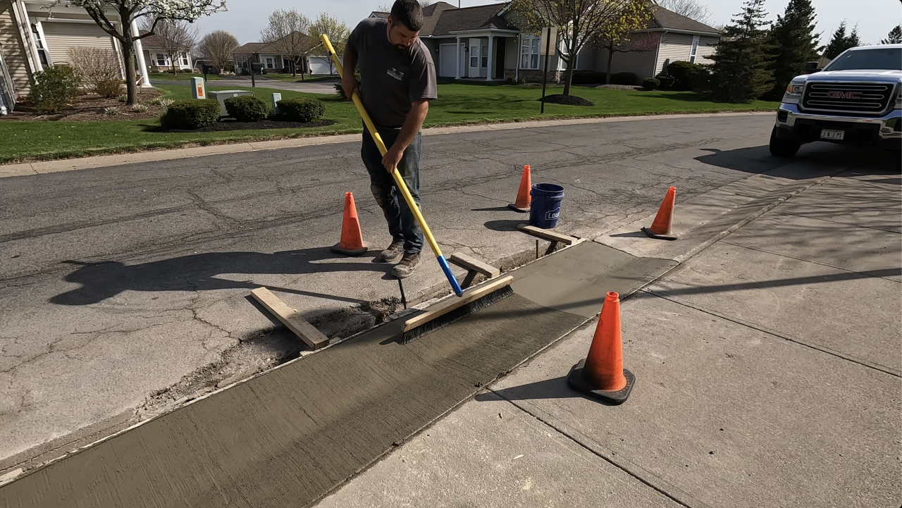 CONCRETE GUTTERS Finishing 01