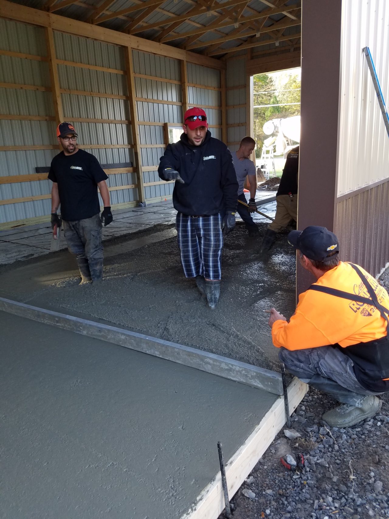 POLE BARN CONCRETE FLOOR