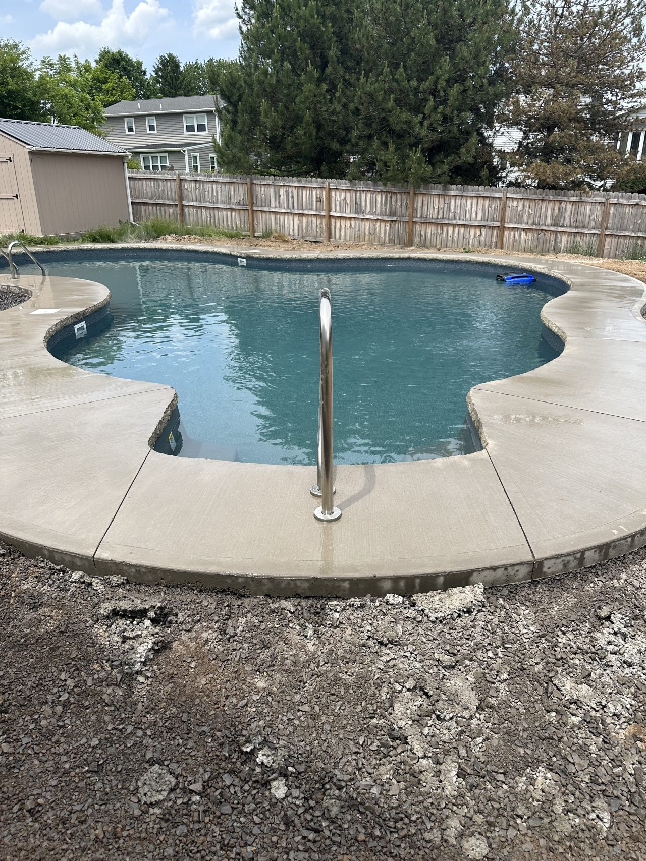 QUINLAN Concrete Pool Deck Pour 02