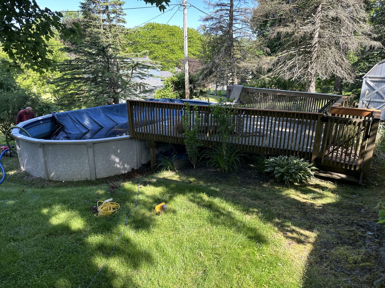 STEVE Pool & Deck Removal BEFORE 02